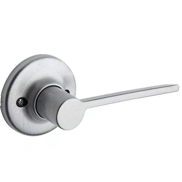 Kwikset Ladera Helf Dummy Lever with Round Rose / Satin Chrom / LH KWS-488LRL-RDT-LH-26D-V1 - main